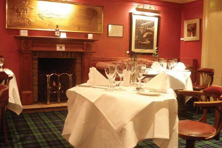 Selkirk Arms Hotel كيركودبرايت المطعم الصورة